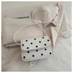 Wholesale Women Fashion Solid Color Dot Printed Crossbody Bag - Image 7