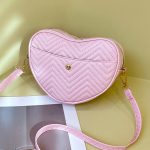 Wholesale Women Fashion Solid Color Embroidered Love Crossbody Bag - Image 7
