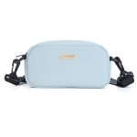 Women Fashionable Simple Solid Color Square PU Crossbody Bag - Image 6