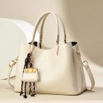 Women Fashion Casual Solid Color Pendant Handbag - Image 3