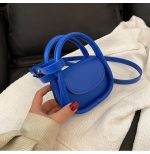 Women Fashion Simple Solid Color Mini Crossbody Bag - Image 6