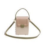 Wholesale Women Fashion Casual Contrast Color Crossbody Bag - Image 7