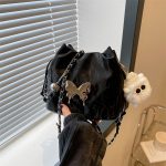 Wholesale Women Fashion Elegant Butterfly Chain Pendant Crossbody Bag - Image 6