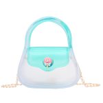 Wholesale Women Fashion Creative Macaron Transparent Chain Mini Crossbody Jelly Bag - Image 6