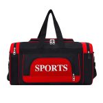 Wholesale Men Leisure Sports Alphabet Large Capacity Oxford Duffle Bag - Image 7