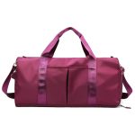 Wholesale Men Fashion Casual Athleisure Solid Color Dry Wet Separation Oxford Duffle Bags - Image 6