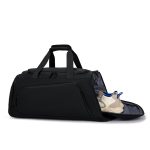 Wholesale Men Leisure Sports Basic Solid Color Large Capacity PU Duffle Bag - Image 5