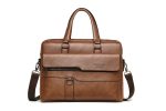 Wholesale Men'S Fashion Casual Retro Handbag Shoulder Business Briefcases Bags - Image 7