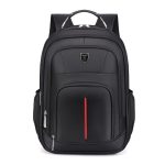 Men Leisure Outdoor Office Commuter Solid Color Oxford Big Backpacks Bag - Image 7