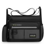 Men Fashion Casual Large Capacity Multi-Layer Oxford Business Crossbody Bag - Image 7