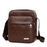 Men Casual Versatile PU Crossbody Bag - Image 7