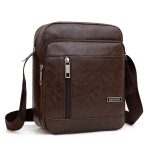 Men Fashion Casual Business PU Crossbody Bag - Image 6