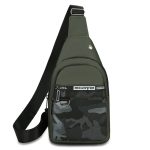 Wholesale Men Fashion Casual Commuter Camouflage Oxford Chest Bag - Image 7
