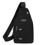 Men Fashion Casual Commuter Canvas Chest Bag - Image 7