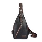 Wholesale Men Fashion Pu Sports Chest Bag - Image 7