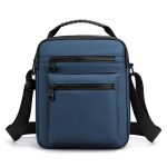 Wholesale Fashion Oxford Cloth Sports Men Casual Zipper Design Solid Color Large Capacity Crossbody Bag - Image 7