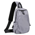 Wholesale Men Fashion Casual Commuter Oxford Chest Bag - Image 7
