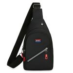 Men Fashion Casual Commuter Oxford Chest Bag - Image 7