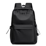 Wholesale Men Fashion Casual Basic Commuter Solid Color Nylon Backpacks Bag - Image 7
