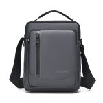 Wholesale Men Casual Basic Commuter Zipper PU Crossbody Bag - Image 7