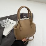 Wholesale Women Fashion Solid Color Square Shell Handbag - Image 6