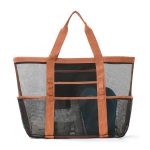 Wholesale Large Capacity Mesh Multi-Functional Swimming Bag Storage Tote Bag - Image 7
