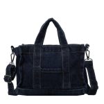 Street Retro Large Capacity Denim Handbags - Image 6