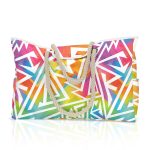 Wholesale Women Fashion Casual Printed Large Capacity Beach Bag - Image 6
