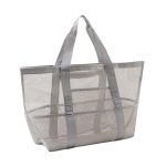 Wholesale Women Fashion Casual Mesh Hollow Large Capacity Beach Bag - Image 6