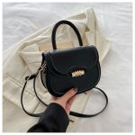Wholesale Women Fashion Simple Elegant Solid Color Shoulder Bag - Image 7