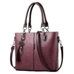 Women Fashion Simple Large-Capacity Chain Handbag - Image 7