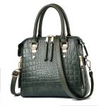 Wholesale Women Fashion Solid Color Large-Capacity Stone Pattern Shoulder Handbag - Image 6