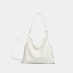 Wholesale Women Fashion Solid Color Large Capacity Soft Leather Shoulder Bag