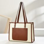 Wholesale Women Fashion Casual Simple Large Capacity Tote Bag - Image 6