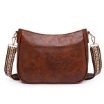 Wholesale Women Fashion Simple Solid Color Soft Leather Large Capacity Shoulder Bag - Image 6