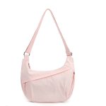 Wholesale Women Fashion Casual Solid Color Nylon Shoulder Bag - Image 3