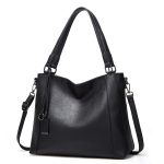 Women Autumn And Winter Soft Leather Tote Bag - Image 7