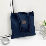 Fashionable Casual Large Capacity Denim Tote Bag - Image 7