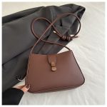 Wholesale Women Fashion Casual Solid Color Small Square Shoulder Bag - Image 6