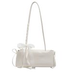 Wholesale Women Fashion Simple Solid Color Lace-Up Shoulder Bag - Image 6