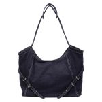 Wholesale Women Fashion Retro Large Capacity Denim Shoulder Bag - Image 7
