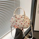 Wholesale Women Fashion Casual Cherry Printed Shoulder Bag - Image 6