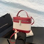 Wholesale Fashion Cylinder Stitching Color Shoulder Bag - Image 6