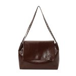 Women Fashion Simple Solid Color Chain Shoulder Bag - Image 7