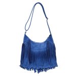 Women Fashion Casual Retro Large Capacity Tassel Frosted Shoulder Bag - Image 7
