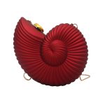 Women Fashion Creative Acrylic Solid Color Conch Shoulder Bag - Image 7
