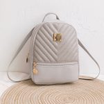 Wholesale Women Fashion Casual Solid Color Embroidered Mini Backpack - Image 7