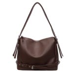 Women Fashion Casual Solid Color Belt Shoulder Bag - Image 6