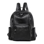 Wholesale Women Simple Large Capacity Pu Backpack - Image 7