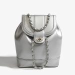 Wholesale Women Chic Color Blocking Chain Backpack